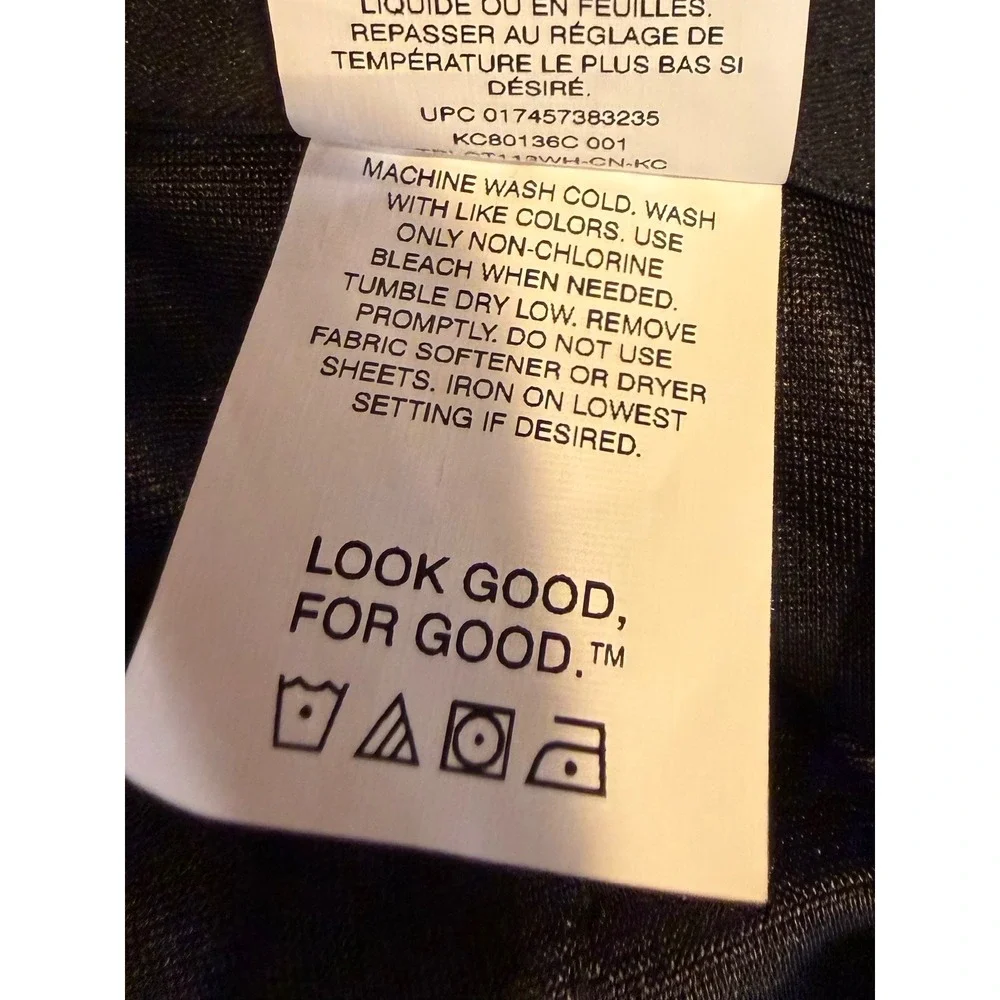 NWT Kenneth Cole Reaction Techni-Cole Mens Black Performance Pant 32x29 Gorpcore